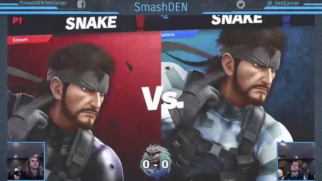 Thumbnail of the stream overlay for the set SmashDEN March, Winners Round 3, halmic vs Steam